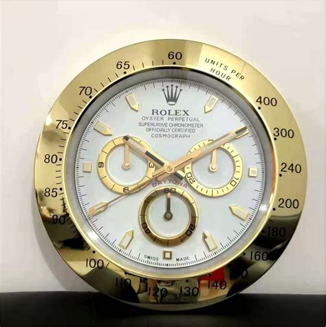 rolex daytona wall clock|Rolex wall clock.